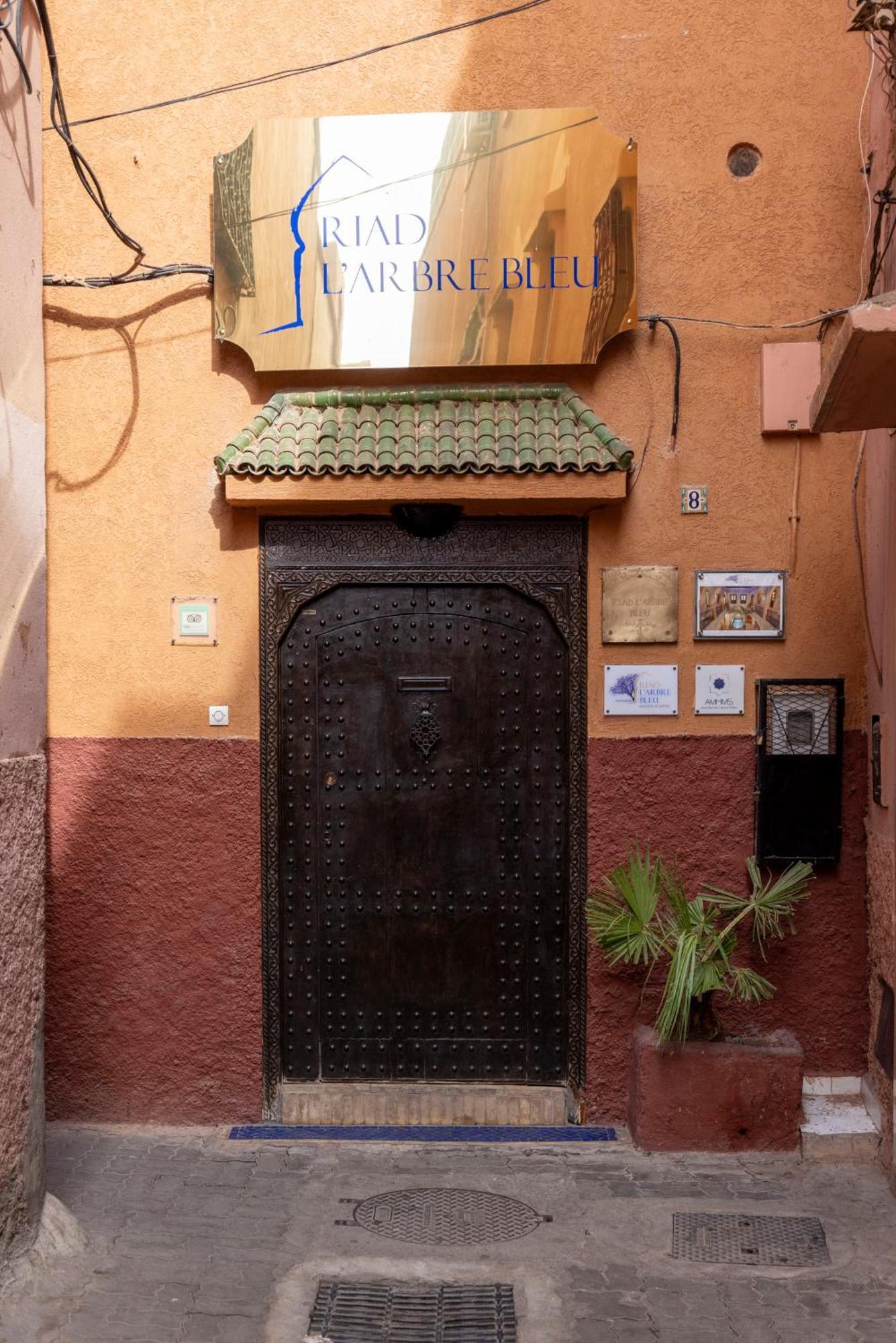 Riad Arbre Bleu Marakeş Dış mekan fotoğraf